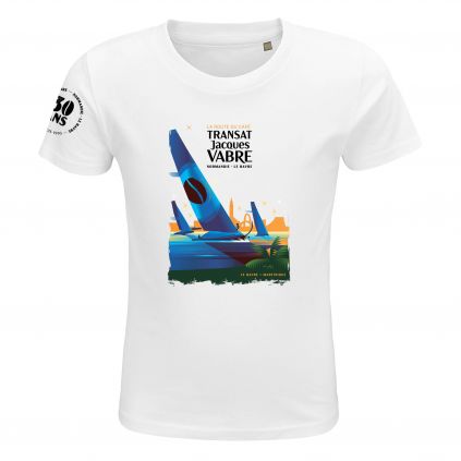 T-shirt Enfant BLANC Affiche TJV 2023